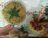 A picture of step 9 of Methi Mater malai.
