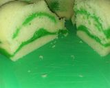 Foto langkah ke 9 dari resep Bolu belang kukus.