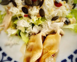 Foto del paso 2 de la receta: Dumplings de pollo con ensalada de arroz basmati —receta de aprovechamiento—