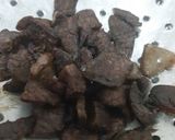 Foto langkah ke 1 dari resep Paru Cabe Hijau | Cabe Ijo.