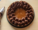 Une image de l'étape 4 de Tarte chocolat spéculoos sans cuisson.