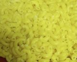 A picture of step 1 of Macaroni and Broccoli Alfredo 2023.