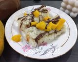 A picture of step 2 of Nutella and Mango Rolls.