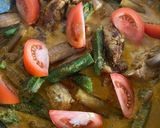 A picture of step 5 of Curry Fish.