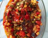 Une image de l'étape 3 de Crumble de légumes d'été.