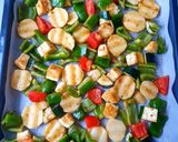 Une image de l'étape 2 de Légumes rôtis au four.