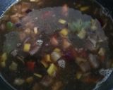 Foto del paso 5 de la receta Sopa de alubias negras con tofu y aguacate