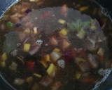 Foto del paso 5 de la receta: Sopa de alubias negras con tofu y aguacate