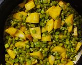 आलू बीन्स की सब्ज़ी (aloo beans ki sabzi recipe in Hindi) रेसिपी चरण 5 फोटो