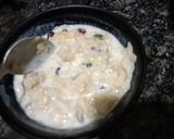 A picture of step 3 of Muesli Pudding.