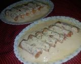 A picture of step 6 of Shahi tukray Roll ups.