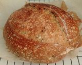 Foto langkah ke 21 dari resep Moringa Black n White Sesame Seeds Sourdough Bread.