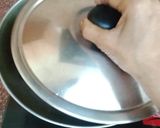 A picture of step 2 of Lal Saag Curry/ Red Amaranath Saag Curry.