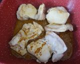 A picture of step 2 of Honey mustard chicken with soy sauce.