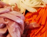 Zöldséges csirkés tészta recept fázis 1 fotója