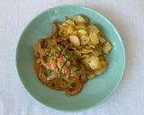 Foto del paso 10 de la receta Ternera Strogonoff o Stroganoff (бефстроганов)