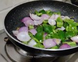 A picture of step 4 of Chilli Paneer.