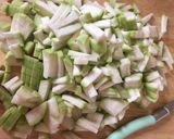 A picture of step 1 of Bottle gourd rayta.