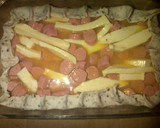 Foto del paso 4 de la receta: Tarta de Salchichas