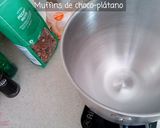 Foto del paso 4 de la receta: Brownie muffins de nueces y plátano (sin gluten)