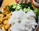 Hình bước làm 2 của món Bún đậu siêu tốc
