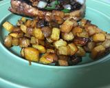 A picture of step 2 of Roasted Golden Beets.