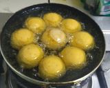 Foto langkah ke 5 dari resep Ubi Kopong Isi Keju & Gumer.