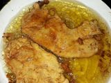 Pescado marinado frito