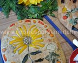 A picture of step 8 of No Knead Gardenscape Bread.