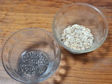 Licuado supersaludable avena+chía+cacao+cúrcuma