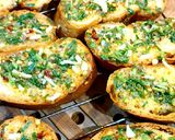 A picture of step 3 of Garlic Bread.