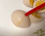 A picture of step 1 of Lovely Flower Boiled Egg.