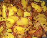 आलू भुजिया (aloo bhujiya recipe in Hindi) रेसिपी चरण 4 फोटो