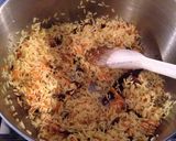 A picture of step 7 of Chicken Skewers with Spicy Peanut Sauce and Fragrant Rice.