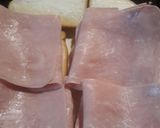 A picture of step 1 of Avocado and Ham.