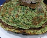 Foto del paso 1 de la receta: Panqueques de espinaca rellenos Fantasticos!