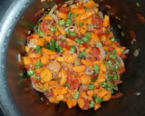 கேரட் பீன்ஸ் குருமா  /Carrot Beans Kurma ரெசிபி ஸ்டேப் 4 புகைப்படம்