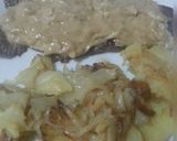 Foto del paso 4 de la receta Entrecot con salsa de cebolla caramelizada