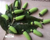 Foto langkah ke 7 dari resep Cookies Ulat Daun.