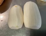 Une image de l'étape 5 de Bœuf bourguignon revisité à la patate douce, carottes, navets et champignons.