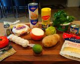 A picture of step 1 of Mike's Spicy Sick Day Soup.
