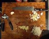 A picture of step 4 of Pasta fagoilli.