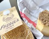 Une image de l'étape 1 de Risotto de fregula à la tomme de rhuys et pousses d'épinards.