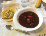 Foto del paso 11 de la receta: Jueves sopa de remolacha con carne