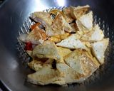 甜椒燴豆腐的食譜步驟3照片
