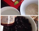 Foto langkah ke 1 dari resep Rum Raisin Bread Pudding.