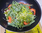蔥爆蝦子的食譜步驟2照片