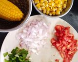 कॉर्न चाट (Sweet Corn 🌽 Chat Recipe In Hindi) रेसिपी चरण 2 फोटो