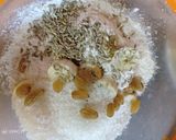 A picture of step 2 of Banana coconut malpua.
