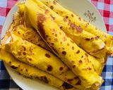 Pas rețetă Clătite cu crema de brânza și ton ! 4 fotografie